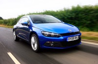 vw scirocco blue